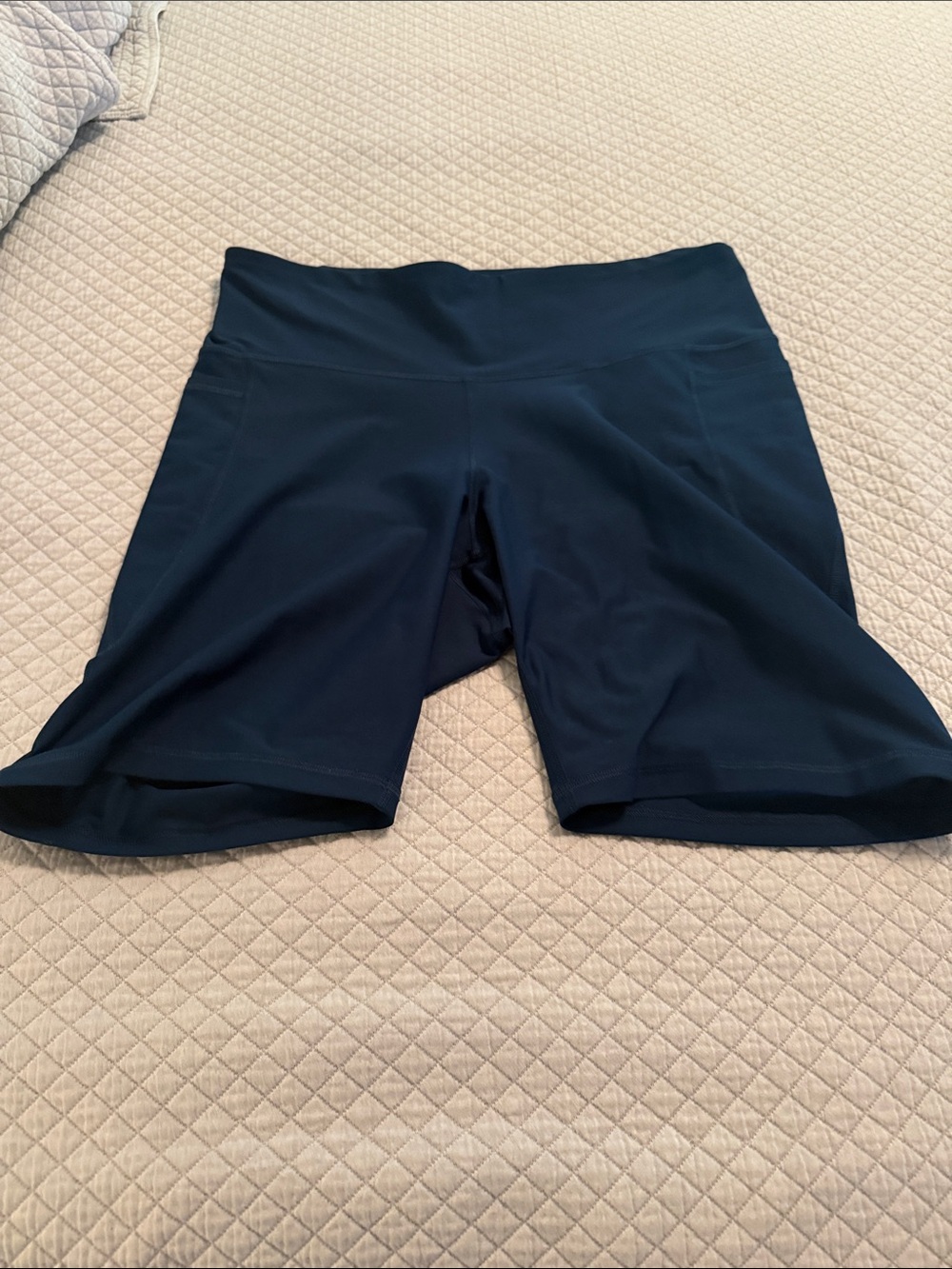 Old Navy Dark Navy Bike Shorts with High Waistband